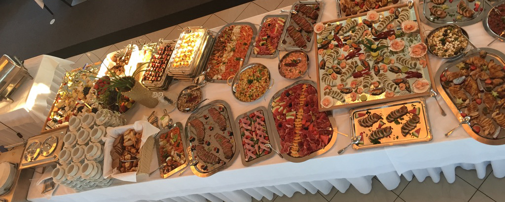 Table full of food!